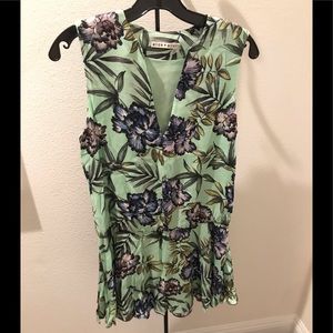 alice + olivia 100% viscose dress